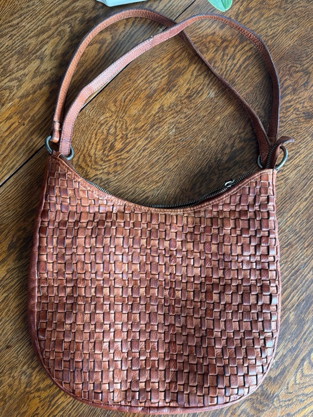 ✨ Vilenca Holland Cognac Leather Convertible Purse Backpack ✨